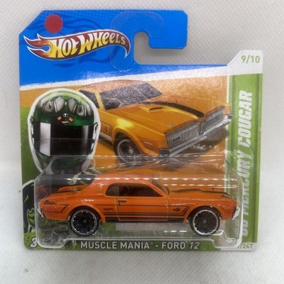 Hot Wheels 68 Mercury Cougar Orange Muscle Mania Ford 12 119/247 Sealed