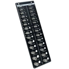 Thread Checker, 28 Nut and Bolt Thread Checker, Bolt and Nut Identifier Gauge...