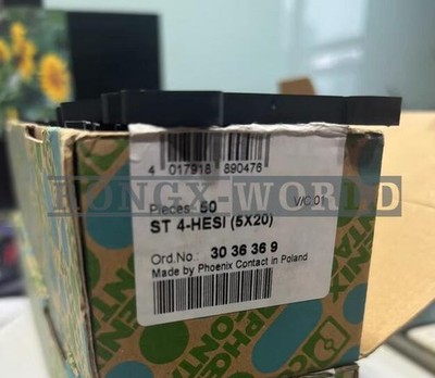 50pcs new Phoenix Contact ST 4-HESI (5X20) Fuse terminal 3036369