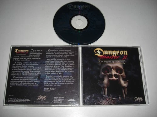 DUNGEON MASTER II 2 The Legend Of Skullkeep Pc Cd Rom CD Jewel Cased - FAST POST