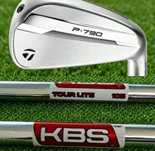 2025 P790 Golf Clubs Iron Set KBS TOUR LITE 105 S silvery Flex 4-9p 7pcs