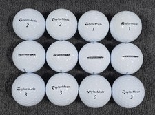 3 DOZEN EXCELLENT CONDITION TAYLORMADE SPEEDSOFT 36 GOLF BALLS FREE SHIPPING