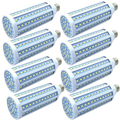 300W Eq. Huge LED Bulb Super Bright 144-Chip Corn Light 30W E26/E27 3000lm 6000K
