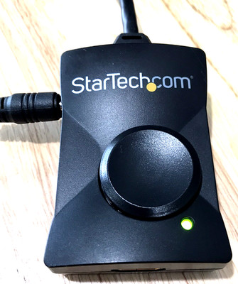 StarTech 2 Port HDMI Video Splitter w/ Audio ST122HDMILE Tested + AC Adapter_