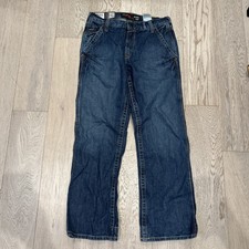 Pantalones de mezclilla Ariat FR M4 relajados azul para hombre talla 30 30x30