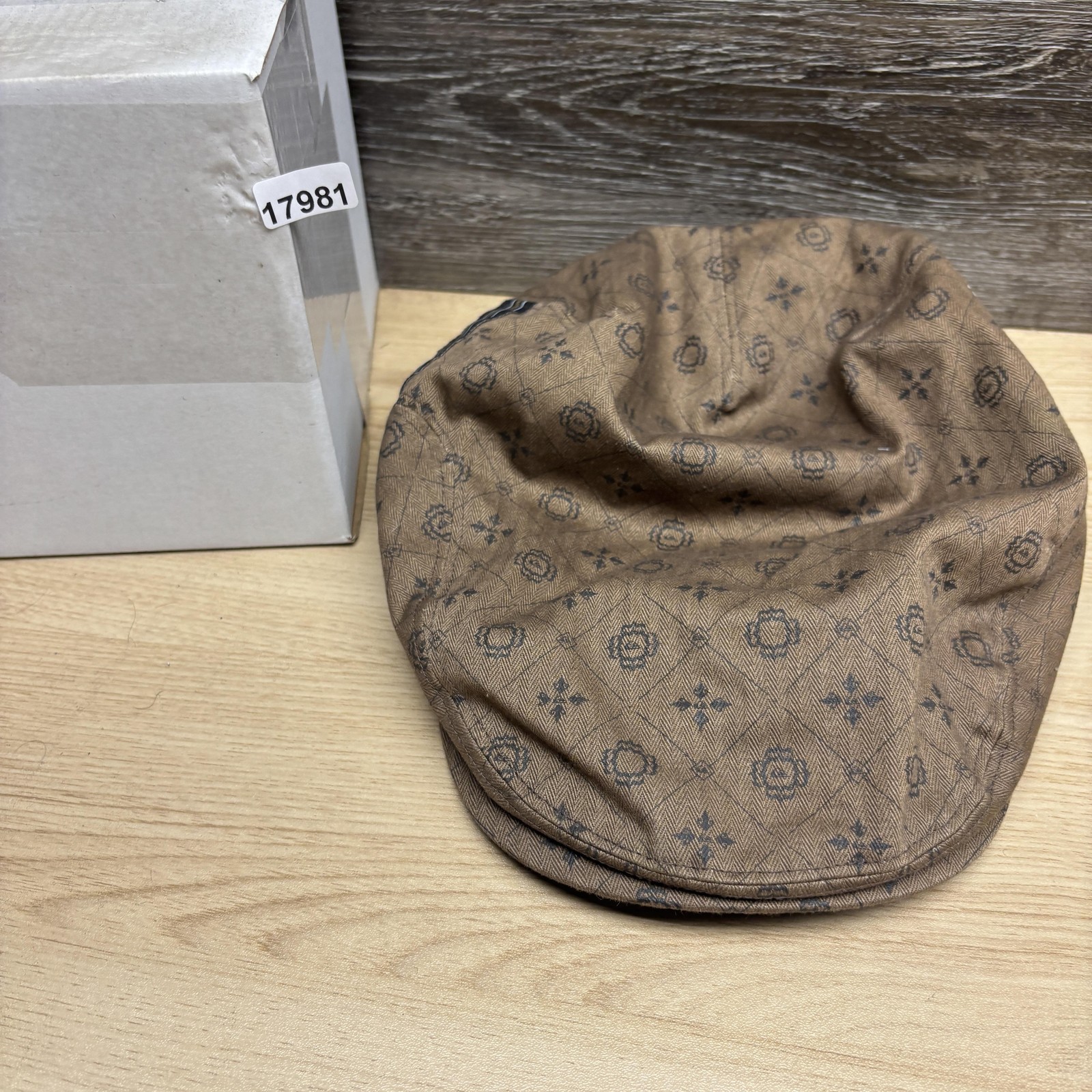 Quiksilver Hat Cap Strap Back Brown Pattern Flat … - image 11