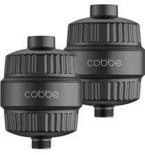 Cobbe HD HEAVY DUTY High Output Shower Filter 2 Pack   99 REMOVAL Shower...