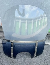 Memphis Fats Shades Windshield Smoke Dot 309 AS6 M21 w/Brackets Harley Davidson