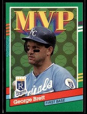 1991 Donruss #396 George Brett Royals Baseball Card 2402D