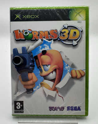 Xbox Worms 3D, UK Pal, Brandneu & Factory Sealed