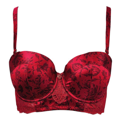 M&S ROSIE Bustier mit Bügel Rose Seidenmuster UVP 30,00 £