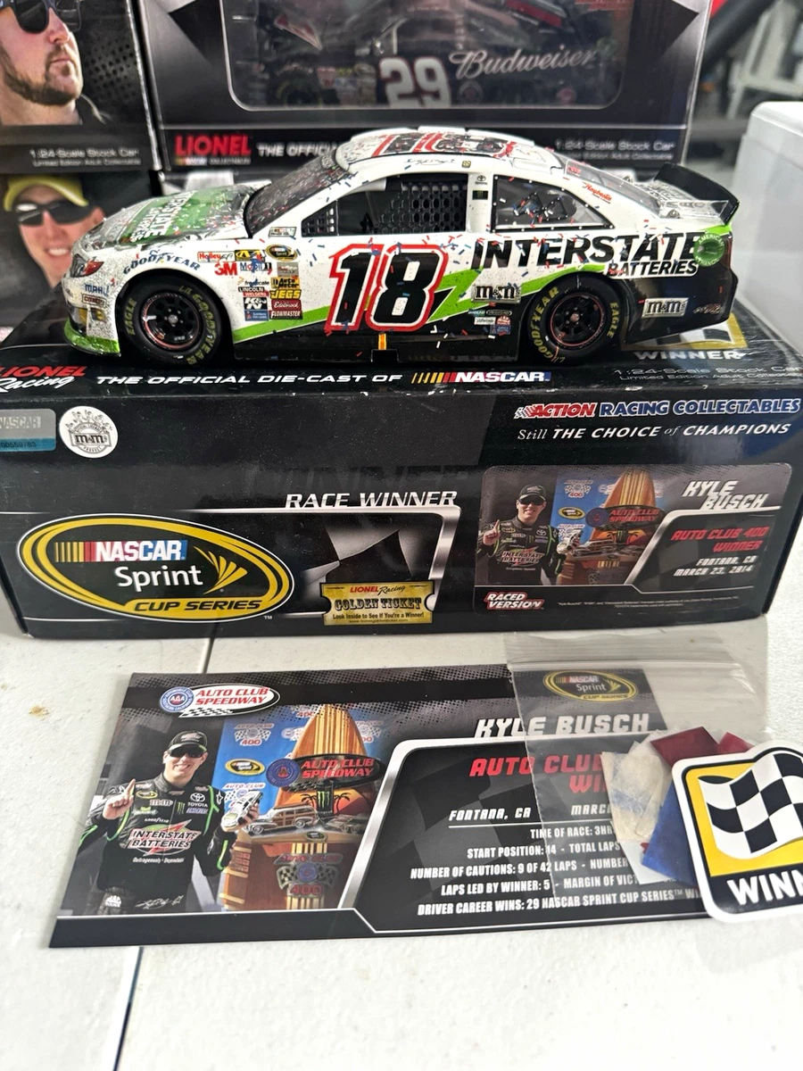 Kyle Busch Diecast Racing Cars 1:24 2014 Vehicle Year for sale | eBay