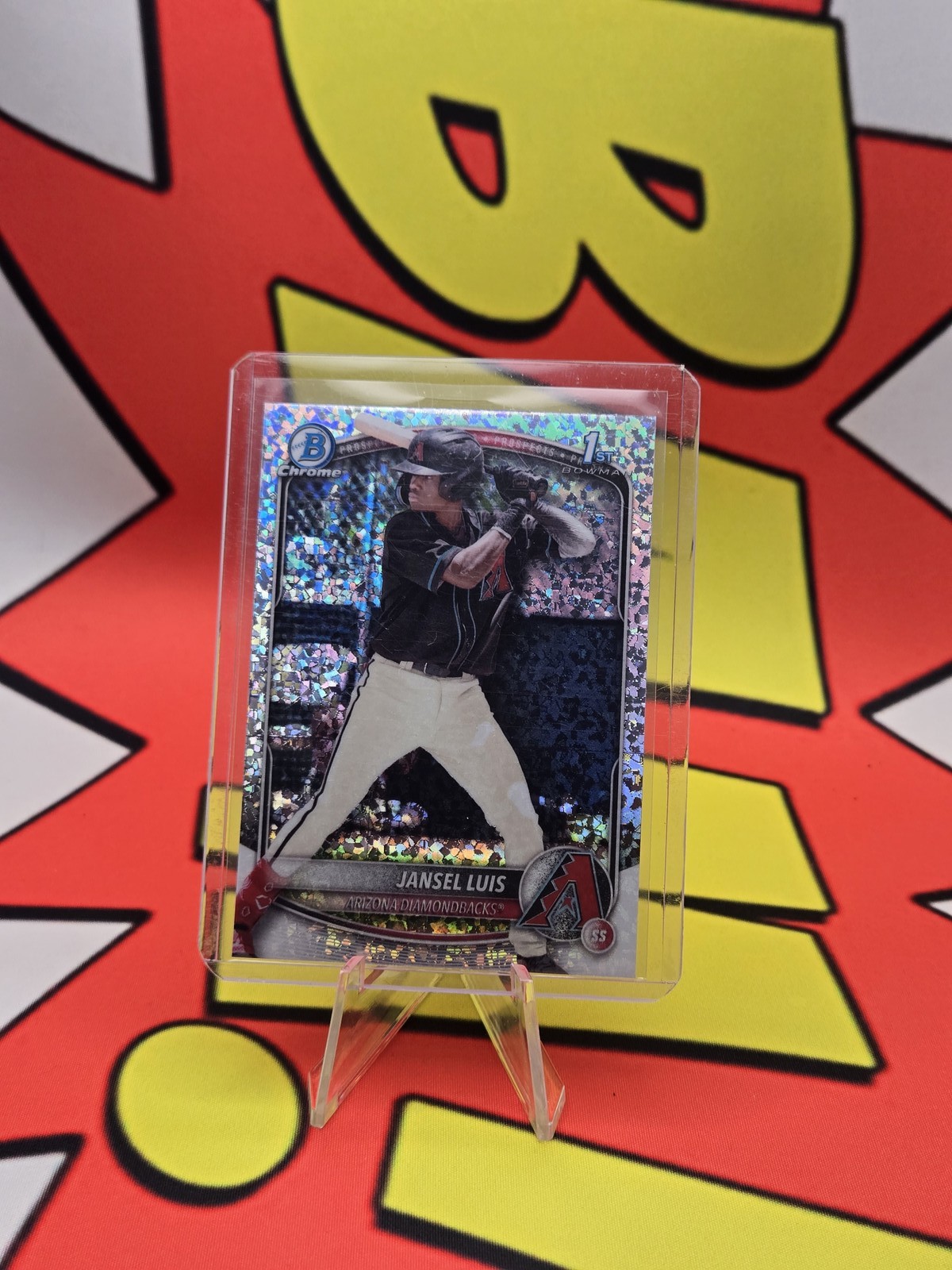 2025 Bowman #BCP-84 Jansel Luis Chrome Prospects Mini Diamond Refractor