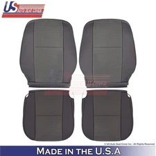 2007-2011 Fits Toyota FJ Cruiser Cloth Front Replacement Covers Dark Graphite