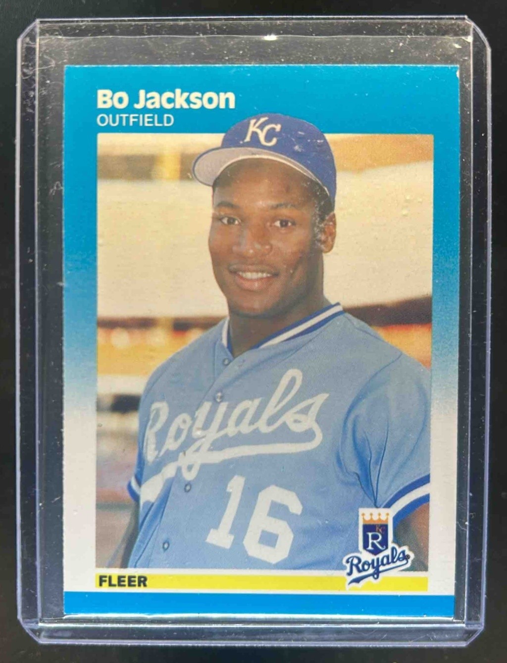 1987 Fleer Bo Jackson Rookie RC #369 Royals