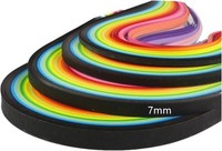 Quilling-Papierstreifen 7Mm 26 Farben 260 Streifen Basteln Origami 39Cm Set