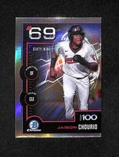 2025 Bowman - Bowman Scouts Top 100 Chrome Jaison Chourio #BTP-69 (RC)