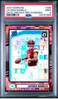 2024 Donruss Jayden Daniels #389 Optic Preview-Red Pandora Prizm PSA MINT 9 RC
