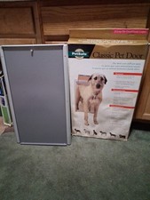 PetSafe Steel Aluminum frame Pet Door  14 x 23 NIB - Extra Large