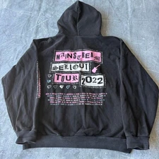 2022 machine gun kelly hoodie size xl 