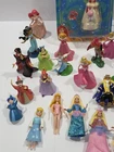 Vintage Disney, Barbie, Polly Pocket, Various Figures Lot Of 32