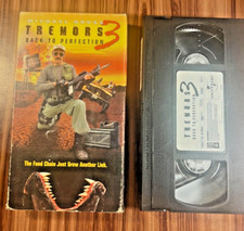 Tremors 3 Back to Perfection VHS 2001 Movie Horror Sci-Fi Michael Gross Cult