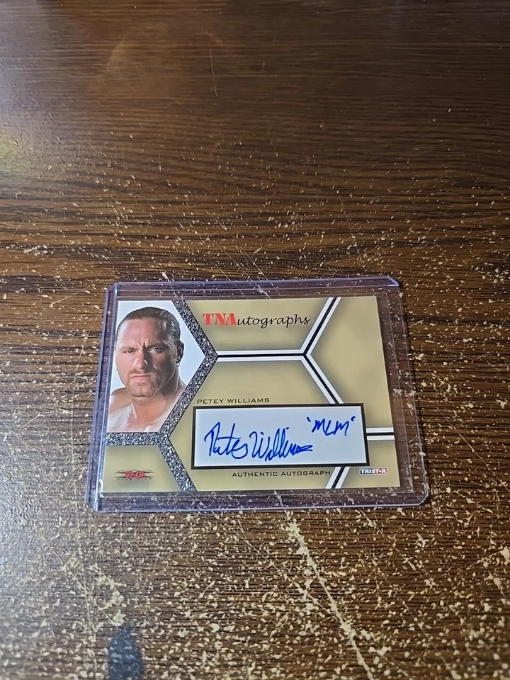 2008 Tristar TNA Petey Williams Auto With MLM Inscription - Image 2 of 4