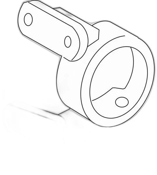 Soporte de cojinete de eje de transmisión OEM Toyota Camry Lexus ES350 RX350 43457-33030 Foto 2 de 3