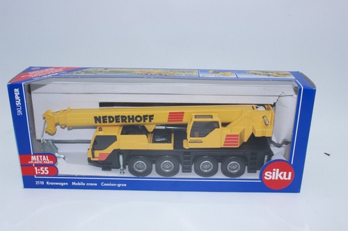 Siku 2110 Nederhoff grúa de coche grúa móvil 1:50 NUEVO en embalaje original - Imagen 1 de 5