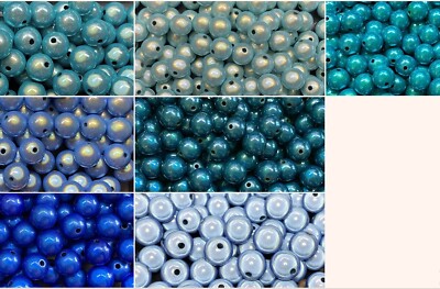 14mm 16St. Miracle Beads Magic Perlen Wunderperlen 3D Effekt Ilumination