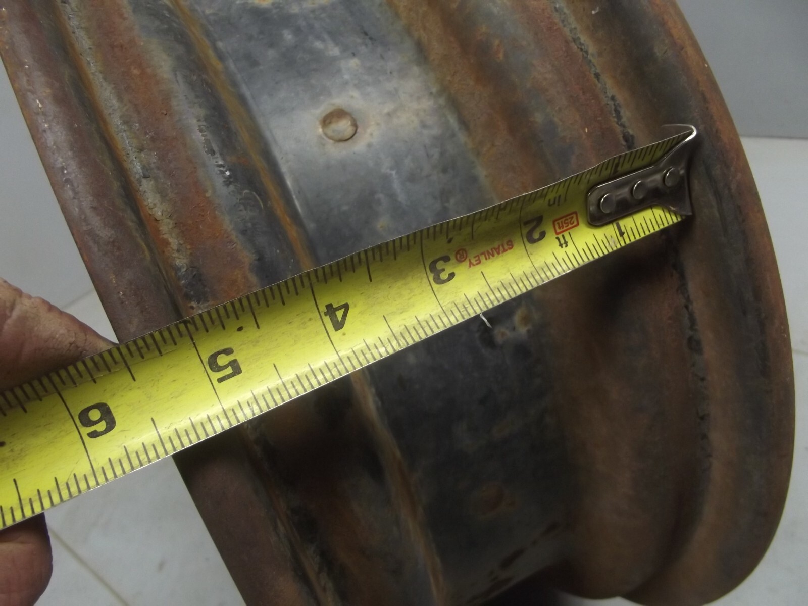 VINTAGE STEEL WHEEL RIM 15X5  5X4.5 LUG PATTERN wheels rims  SEE DETAILS