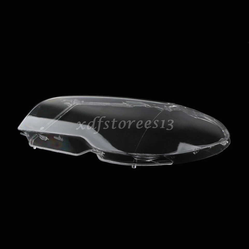 Pair Headlight Headlamp Cover Lens For 2004-2006 BMW E46 2DR Coupe 325ci 330ci Foto 4 de 4