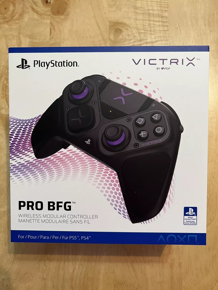 PDP Victrix Pro BFG Wireless Controller for PS5, PS4, and PC PlayStation RTS