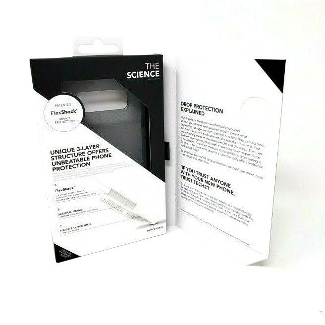 Capa protetora ultrafina Tech21 Evo Check para Samsung Galaxy Note8 esfumaçada/preta - Imagem 3 de 4