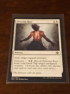 Magic the Gathering Modern Horizons 2 Piercing Rays