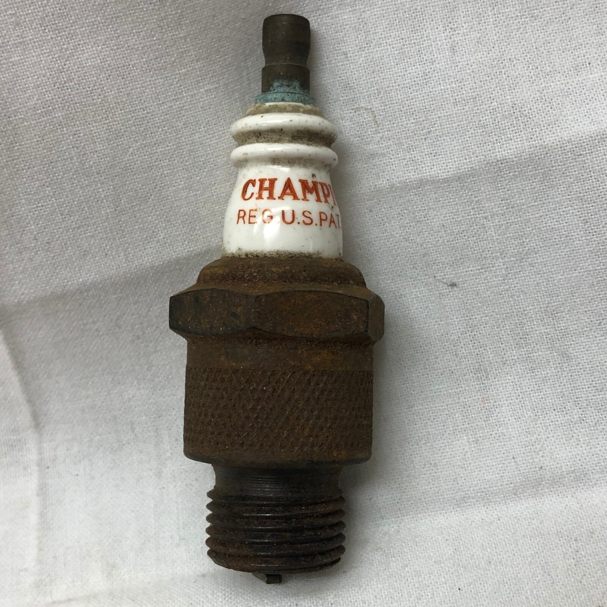 Vintage Champion 7 Made in USA Spark Plug | eBay