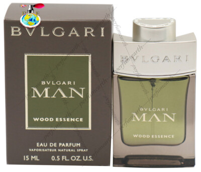 Bvlgari Man Wood Essence By Bvlgari 0.50 oz./15 ml Edp Spray For Men New In Box