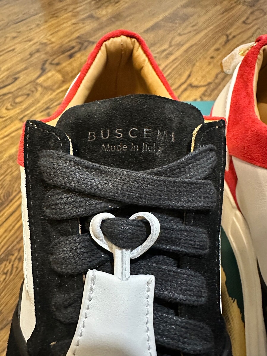Buscemi AIR JON LOW Sneakers, $600+ hand made in Italy