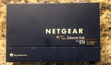 NETGEAR EN 108TP / 8-Port 10 Mbps / Ethernet Hub / Used / No Power Cord