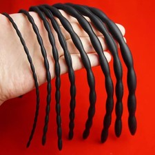 Silicone Sound Trainer Plug Urethral Stretcher Dilator Enhancer Stretching Set