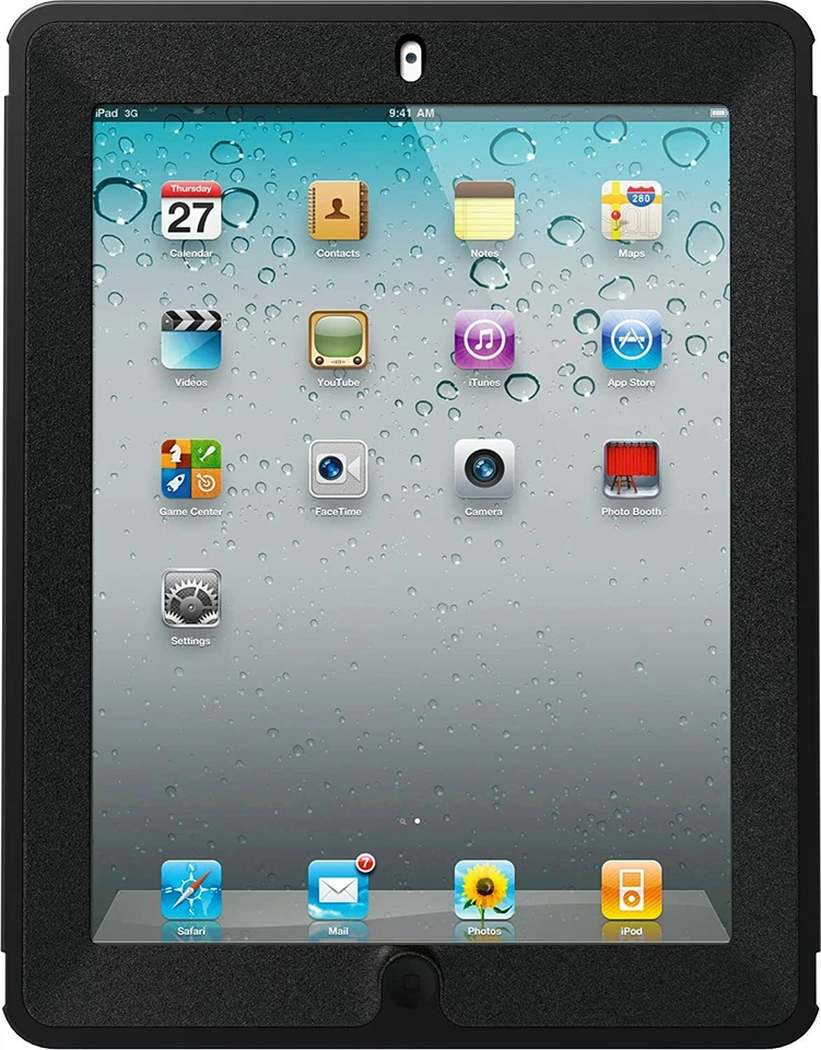 OtterBox Defender Series Hybrid Case for The iPad 2/3/4 - Black  - Image 2 of 4
