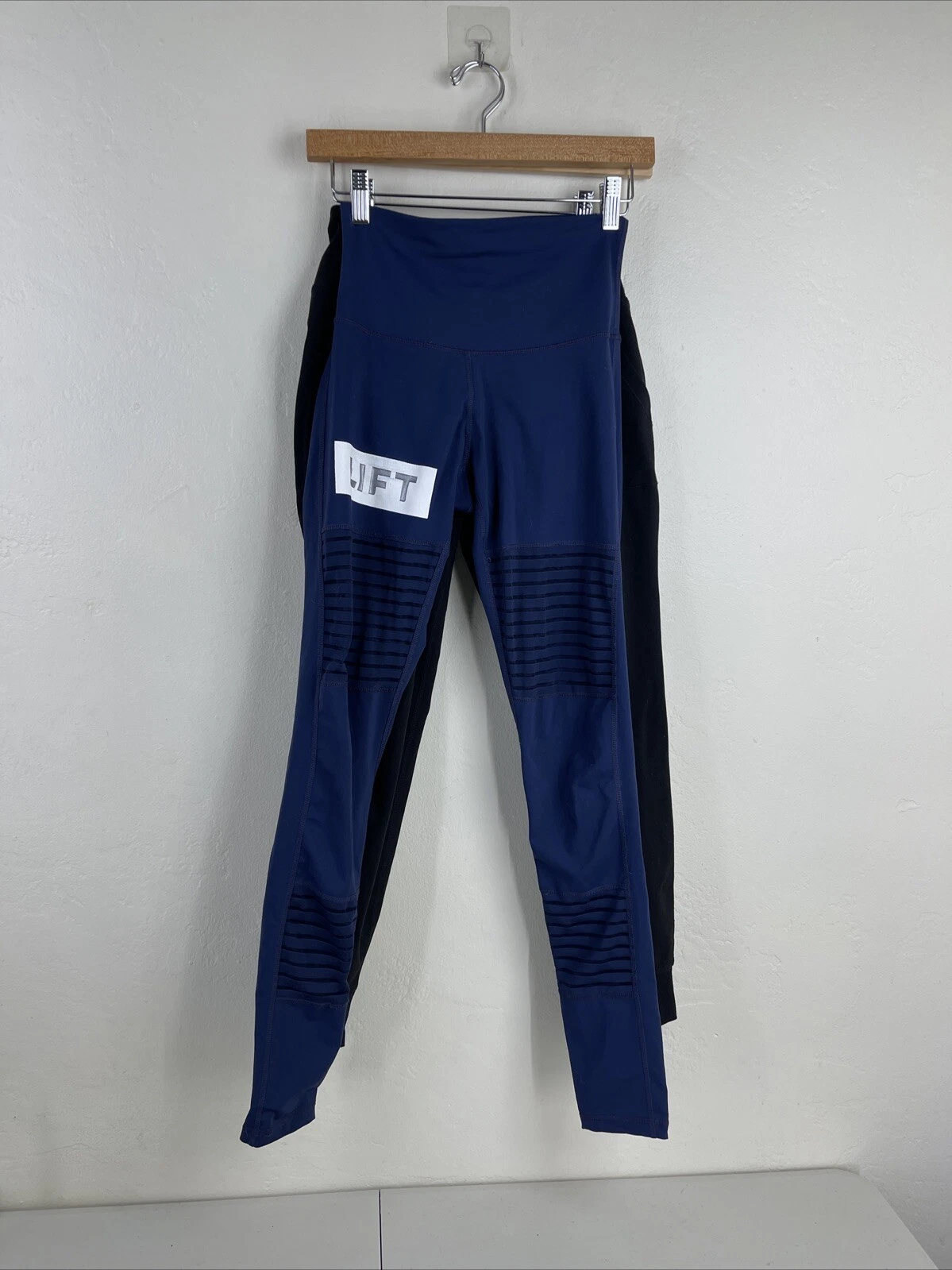 yogalicious lux diy lot of two items blue leggings