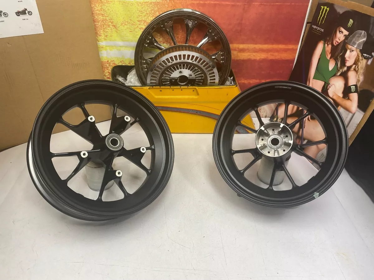 Sportster wheels black deals