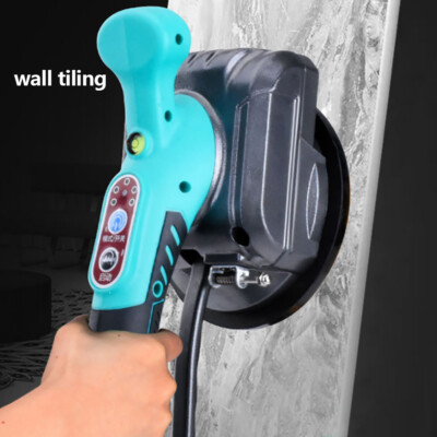 Tile Vibrator Suction Tiling Machine 5-speed Floor Laying Leveling Tool +Battery