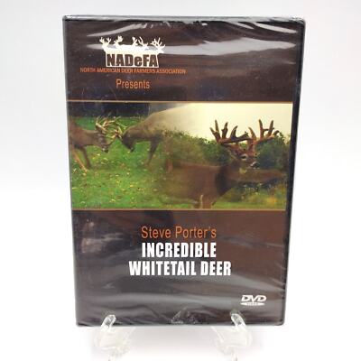 Steve Porter's Incredible Whitetail Deer DVD 2010 New Sealed Farming Hunting