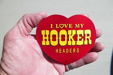 I Love My Hooker Headers Drag Racingnascar Vinyl Sticker I Love My Hooker Headers Drag Racingnascar Vinyl Sticker