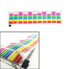 17 Music Rhythm Sound Activated Equalizer Car Rear Windshield Led Sticker Light