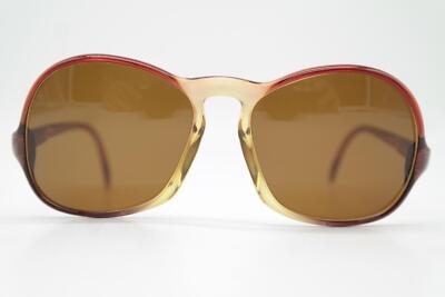 Vintage Sunglasses Marwitz 3049 467 Brown Reddish Brown Oval  display picture 1