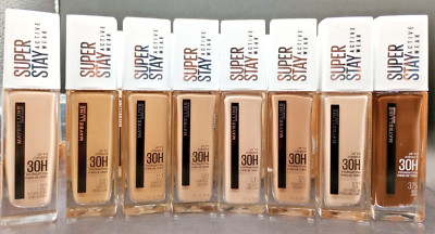 Maybelline Super Stay Active Wear 30H -1.0 Fl Oz Each - Pick Your Shade!