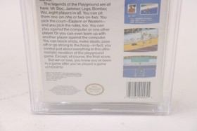 Hoops Nintendo NES 1989 Jaleco CIB Complete in Box w/Manual CGC Graded 9.6